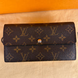 Louis Vuitton Sarah Wallet Monogram Canvas – M61734