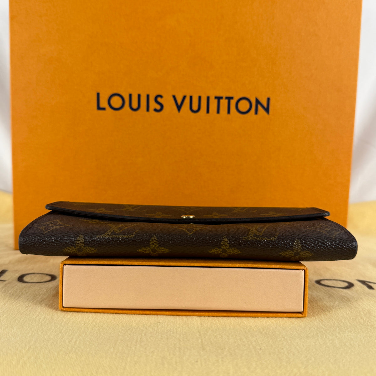 Louis Vuitton Sarah Wallet Monogram Canvas – M61734