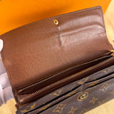 Louis Vuitton Sarah Wallet Monogram Canvas – M61734