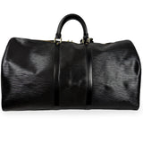 Louis Vuitton Keepall 55 Epi Leather Noir M42952