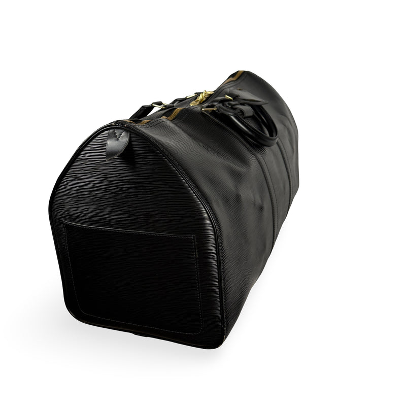 Louis Vuitton Keepall 55 Epi Leather Noir M42952