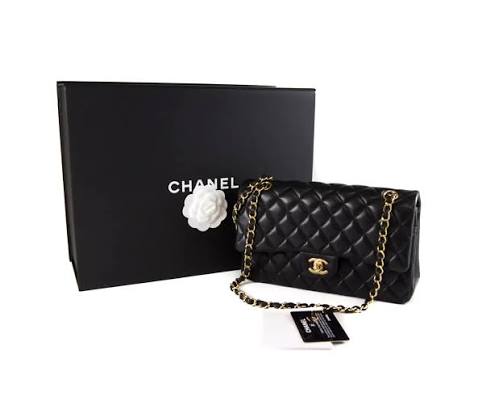 Classic Flap Medium Schwarz